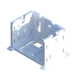 Render of MODULITH 59 Case - 1W-1H